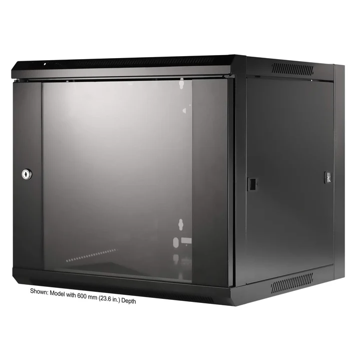 Muurkast Intellinet 711777 19"-9U 450 mm (L x H x D) 570 x 500 x 450 mm 9 UH Zwart (RAL 9005)