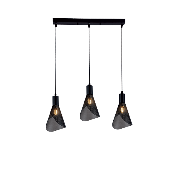 [955PARIS3P/BL] PENDENTIF PARIS 3XE14 NOIR 955PARIS3P/BL