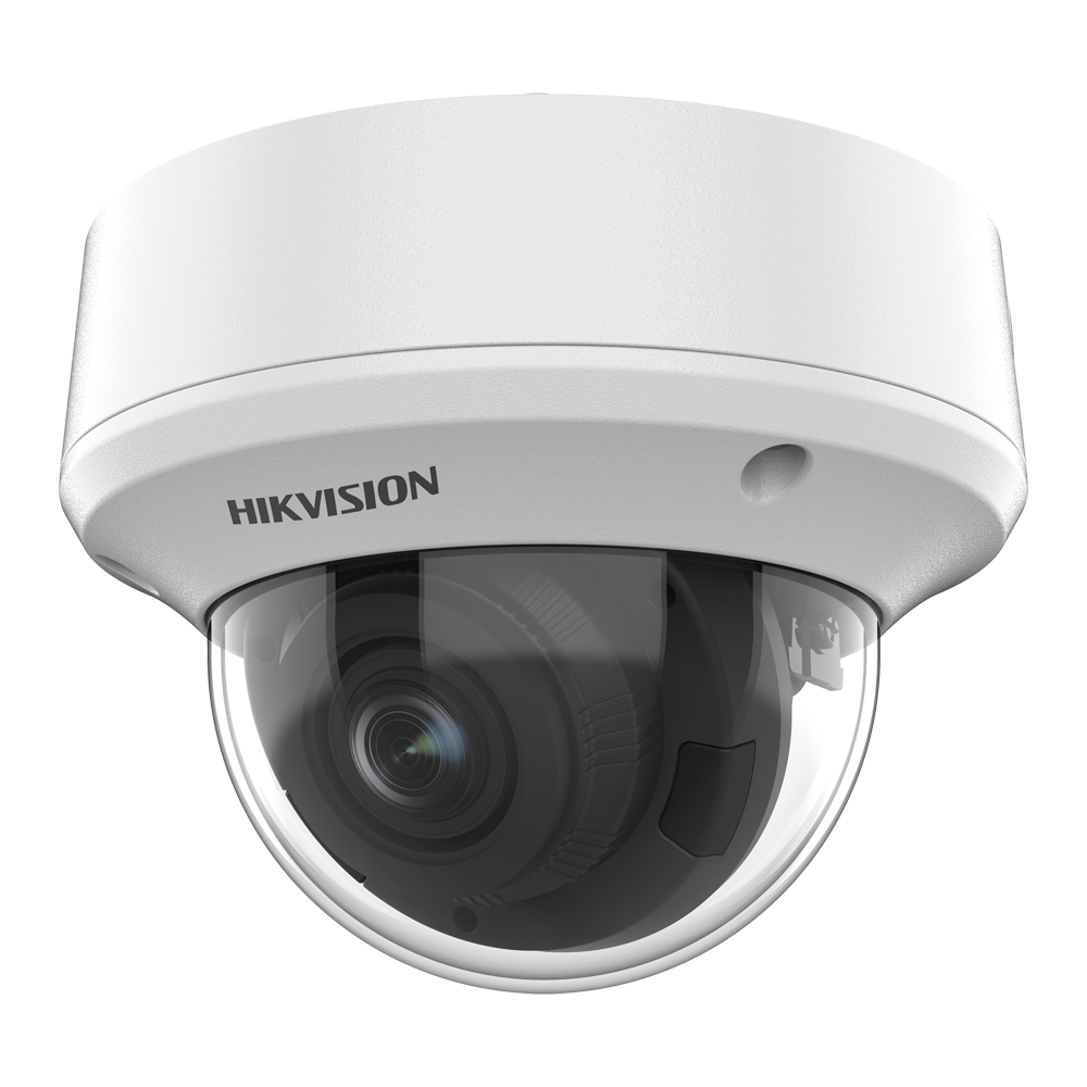 [DS-2CE5AH0T-VPIT3ZF] Caméra dôme HIKVISION HD-TVI DS-2CE5AH0T-VPIT3ZF 5MP, objectif motorisé, métal