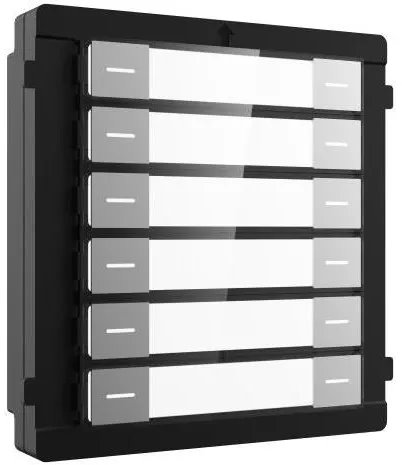 [DS-KD-K12] Module d'étiquette nominatief Hikvision DS-KD-K12 · 12 boutons d'appel Noir
