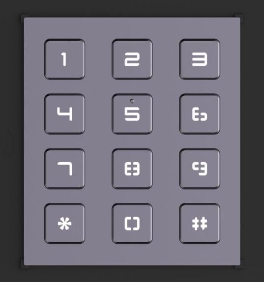 [DS-KD-KP] DS-KD-KP Moduleklavier van het modulaire poortstation