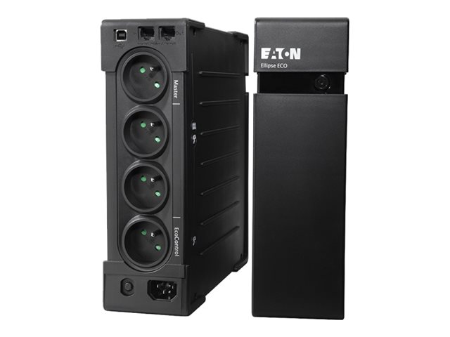 Onduleur USB Eaton Ellipse ECO 1200 FR AC 230 V 750 Watt 1200 VA Soort aansluitingen USB: 8 2U 19"