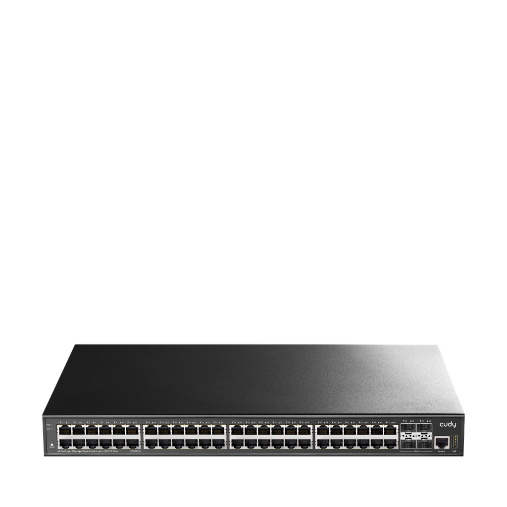 [GS5048S4] Cudy GS5048S4 Switch Gigabit beheerbaar L3 met 48 poorten met 4 emplacementen SFP 10G