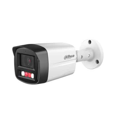 [IPC-HFW2549TL-S-PV(2.8)] DAHUA IPC-HFW2549TL-S-PV-0280B Cameraweergave WizSense Bullet WizSense met brandpuntsafstand 2,8 mm dubbel transparant intelligent - Audio en microfoon geïntegreerd - Alarmsirene en stroboscoop
