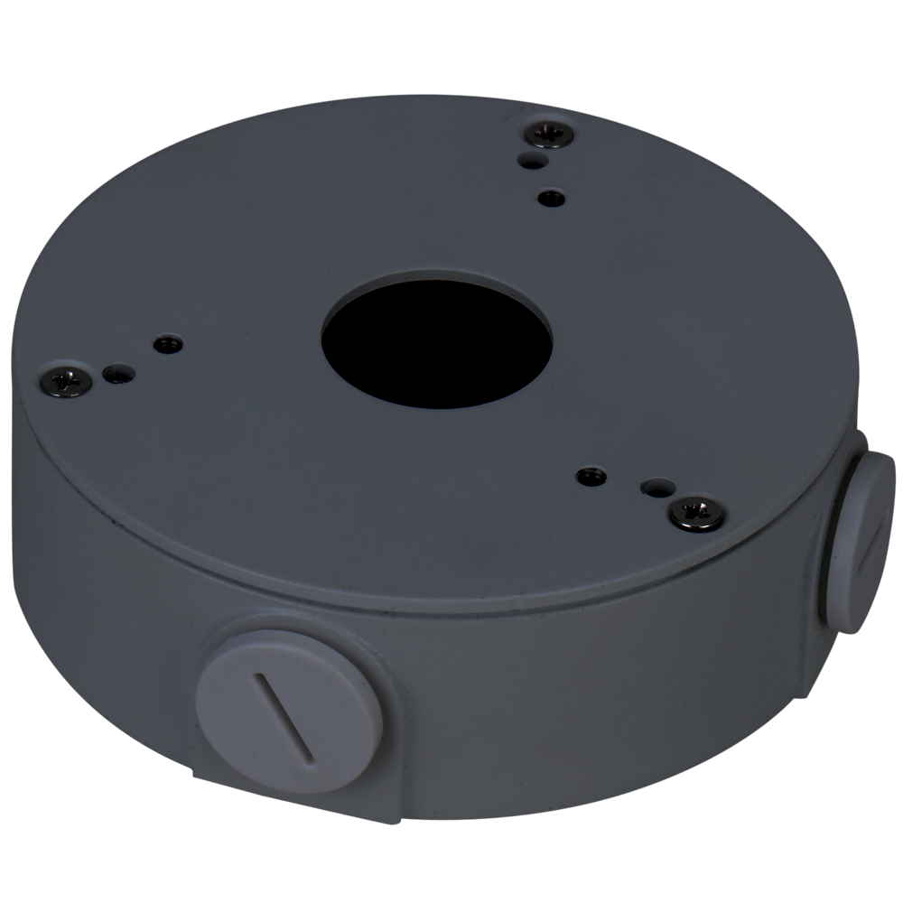 DAHUA PFA13G-B - Boîte de jonction Noir pour caméras dômes - Aluminium - Φ111,6 mm × 36,0 mm