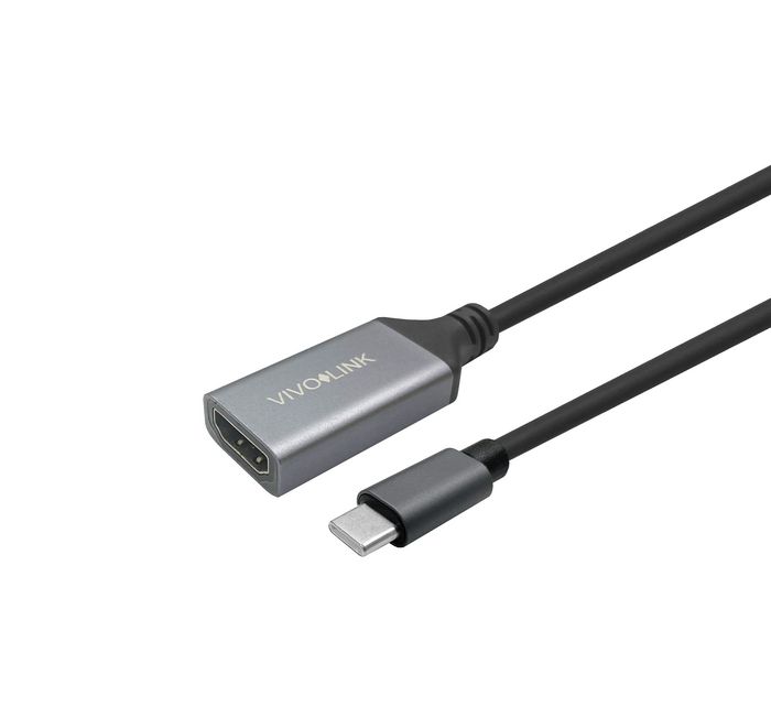 Vivolink Kabel HDMI vrouwelijk versus USB-C 1m Zwart