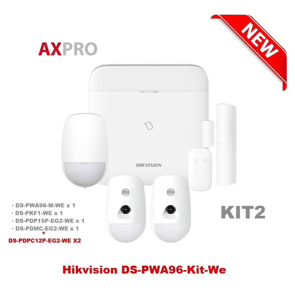 [PWA96-KIT02] Alarmkit zonder Hikvision DS-PWA96-Kit-WE 2