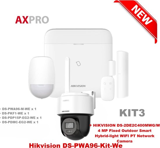 [PWA96-KIT03] Alarmkit zonder Hikvision DS-PWA96-Kit-WE 3