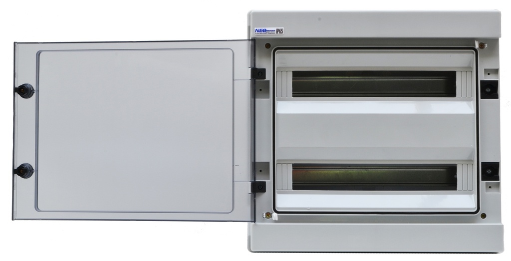 [RH362S] Tableau de distribution - montage en saillie - IP65 - 36 modules - 435 x 420 x 138 mm