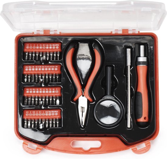 [TK-BASIC-02] Jeu d'outils Cableexpert 'Basic' (44 pièces)
