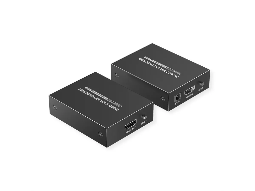 KVM-extender op Cat. 6/6A, HDMI, 4K - USB max. 40 m